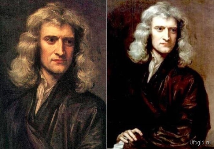 копия портрета Ньютона