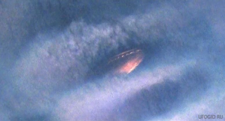 Гигантский НЛО над Чили