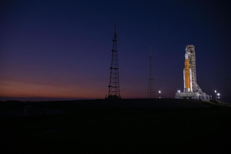 SLS на площадке